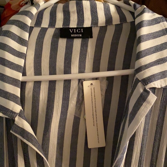 Nwt Medium Vici button up dress. - Picture 2 of 2